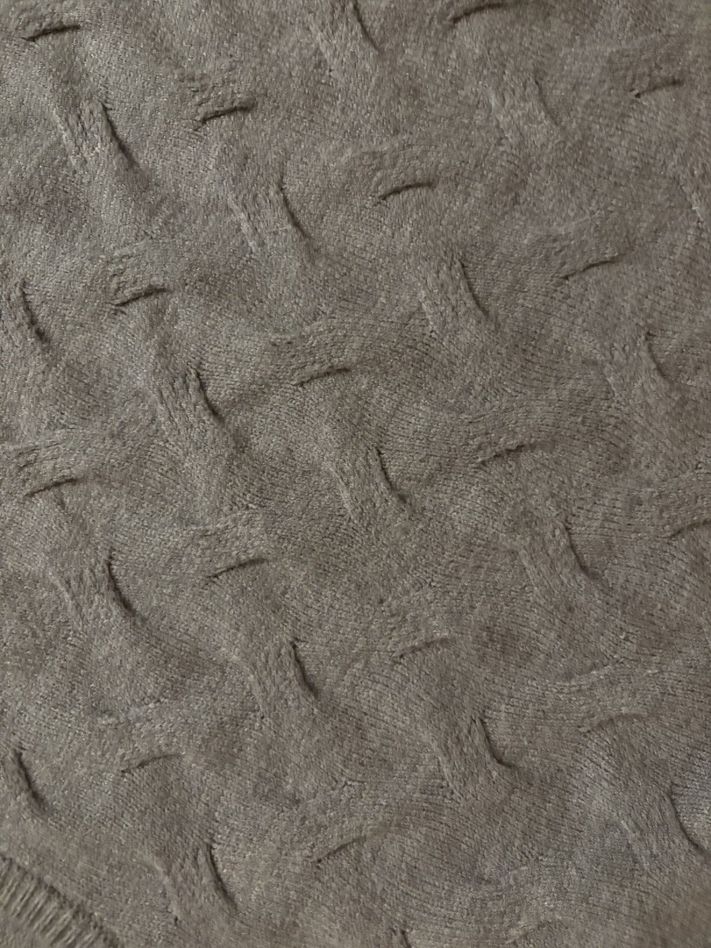 NWOT PHILOSOPHY Women’s Light Gray Sweater, Long sleeve, Textured w/Waistband - Picture 4 of 13